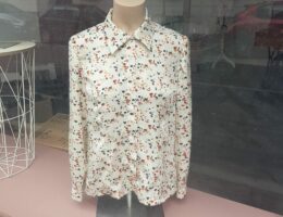 Chemisier satin femme sur mesure et ateliers